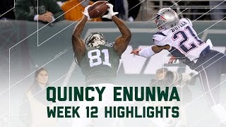 Quincy Enunwa Amazing 109-Yard Performance | Patriots vs. Jets | NFL Week 12 Player Highlights
