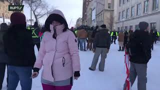 Live from Parliament Hill in Ottawa as police crack down on protesters