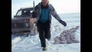 рыбалка на Ладожском озере.