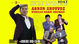 Afisha 3 | Abror Shovvoz konsert dasturi