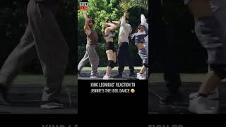 Jennie's Dance & King of Sparta's Reaction #theidol #blackpink