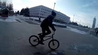ULSK BMX #1 || Зимняя катка на bmx в Ульяновске