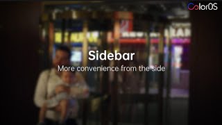 ColorOS 7 Teasing | Sidebar | More convenience from the side