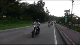 ビラーゴで集まろう♪♪2010夏!! 全体ツーリングの一部