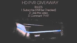 HD Pvr Giveaway! [Read Desc] (OPEN)