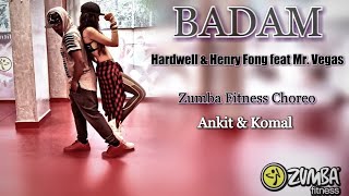 BADAM BADAM | (cover song ) Hardwell & Henry fong | feat Mr. Vegas | Zumba fitness choreo |