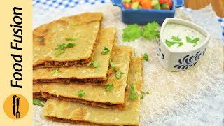 Spicy Keema Paratha Recipe By Food Fusion