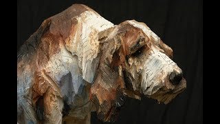 Удивительно реалистичные животные созданные с помощью бензопилы