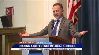 Leaders dedicate Barack Obama Elementary in Richmond