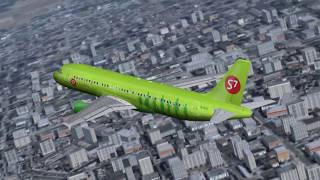 FS2004 S7 Airlines A320-200
