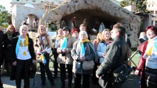 Украінське привітання колядками з Ватікану  25.12.2011.