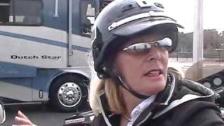 Victory Police Motorcycles and Donna from Ride like a Pro