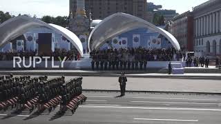 Ukraine: 30th anniversary of nation's independence celebrated in Kiev and Odessa