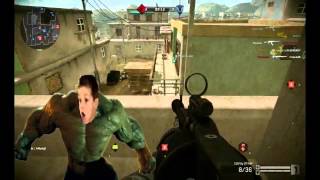 Быдло школьник играет в warface