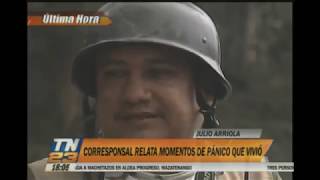 Corresponsal relata momentos de pánico tras erupción del Volcán de Fuego