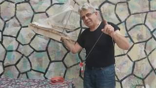 Πως να αφήνουμε το παραγάδι με το βαρκάκι  How to release your longline using a small toy boat.