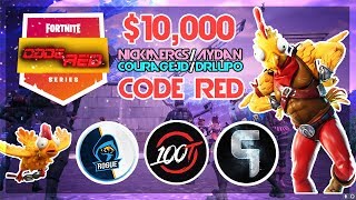 $10 000 ?Aydan Nickmercs VS CourageJD DrLupo? Code Red (Fortnite)