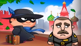 НОВЫЙ ВОРИШКА БОБ в РОССИИ мультик игра для детей ПРИКЛЮЧЕНИЕ ГРАБИТЕЛЬ БОБ в РОССИИ видео для детей