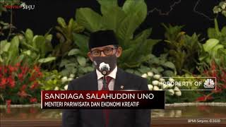 Sandiaga Uno Siapkan 3 Gagasan Baru di Kemenparekraf