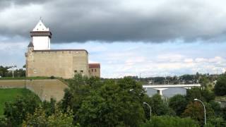 Border between Narva and Ivangorod