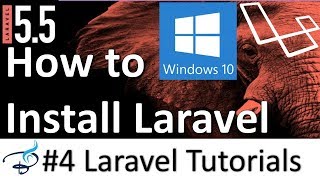 Laravel 5.5 Tutorials | How to install Laravel 5.5 in Windows from Scratch | #4
