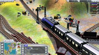 Sid Meier's Railroads! Awesome TGV line & more