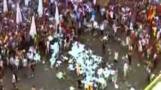 ENGLISH HOOLIGANS FIGHT GERMANS !!!