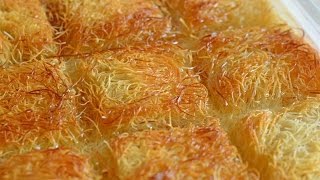 Ղադաիֆ , Կադաիֆ ,  Kadaif Recipe  , Кадаиф с грецким орехом