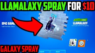 Buying Llamalaxy Spray for $10...