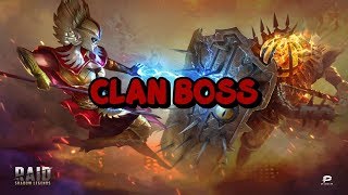 Raid: Shadow Legends. Кланбосс.