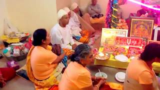 VAJAN KRITANS AT GANGA MAYA DIHMAL, Grandmother,s 14th days BHAGWAT PURAN AT MELBOURNE HOME