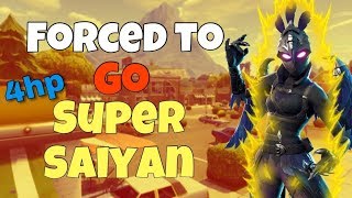 FORCED TO GO SUPER SAIYAN