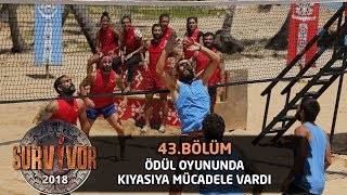 Ödül oyununda nefes kesen mücadele...| 43. Bölüm | Survivor 2018