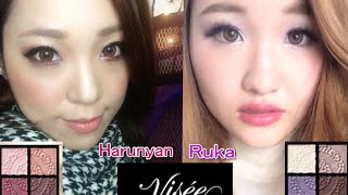 Eyeshadow Collab Bordeaux eyes VISEE グロッシーリッチアイズ