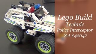 Let's Build - Lego Technic Police Interceptor Set #42047