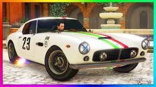 GTA 5 ONLINE NEW GROTTI GT500 DLC CAR GAMEPLAY & CUSTOMIZATION! (GTA 5 Doomsday Update)
