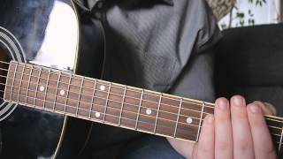 Radioactive - Acoustic Guitar Tutorial