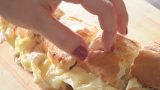 Sanduíche de Brie com Pêras