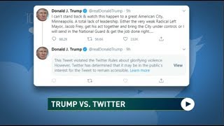 Trump VS Twitter: Social Media War Escalating