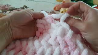 Снуд из ALIZE PUFFY из одного мотка пряжи?