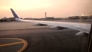 Landing @ Newark / United Boeing 757-200