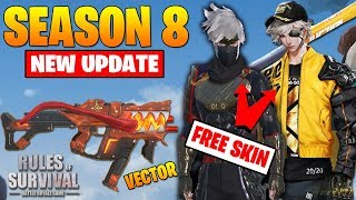 *NEW* ROS Season 8 Updates! "FREE DARK BLADE SKIN" (SPOILER ALERT)