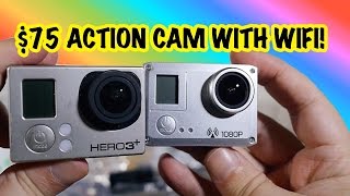 $75 Action cam with Wi-fi? Neat! - Amkov AMK5000S Review