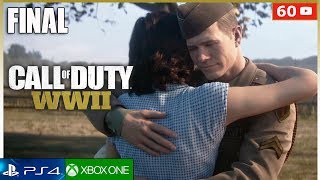 CALL OF DUTY WW2  - Final Español + Epilogo (Campaña Completa) PS4 | Mision Final (1080p 60fps)