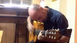 Spanish guitar (Jasmin Hostel, Beograd) by Craig Sutton, The flamenco thief.