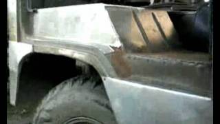 уаз-452,-3303 ремонт кузова за час.