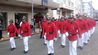 Desfile dia del bombero de Osorno