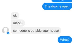 Creepy text messages | Monica