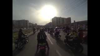 Открытие мотосезона Краснодар 2013, (2 Часть) Мотопробег 2013 (6.04.2013) blacksmiths mc