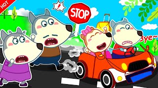 No no Baby! Safety Tips in a Car | Kids Safety Tips | Animation For Kids